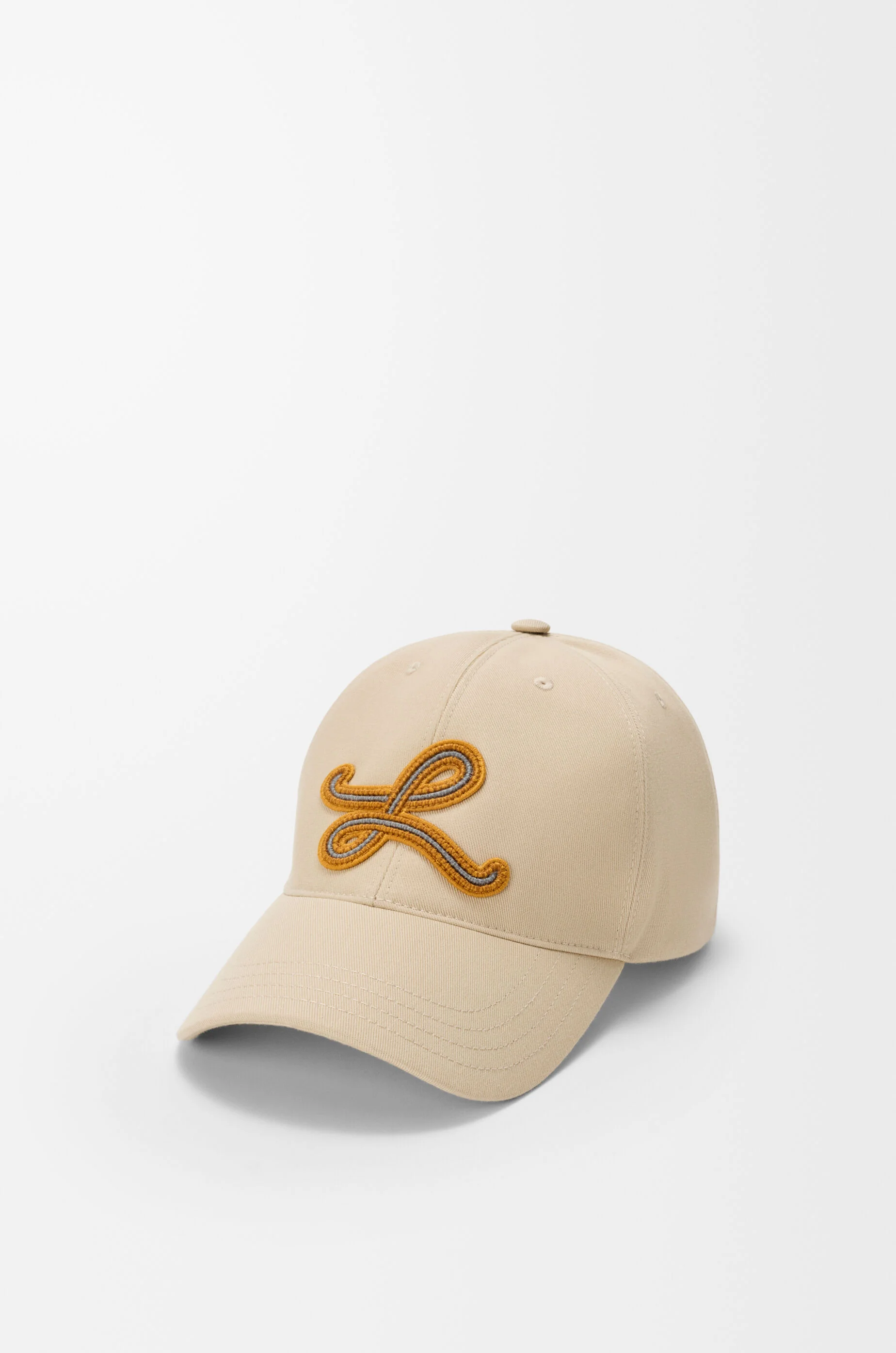 L patch cap in cotton - 1