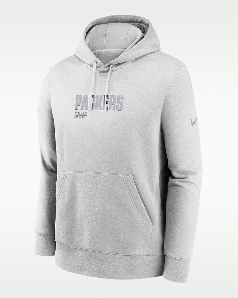 Green Bay Packers Slot Receiver Club Men's Nike NFL Pullover Hoodie 1