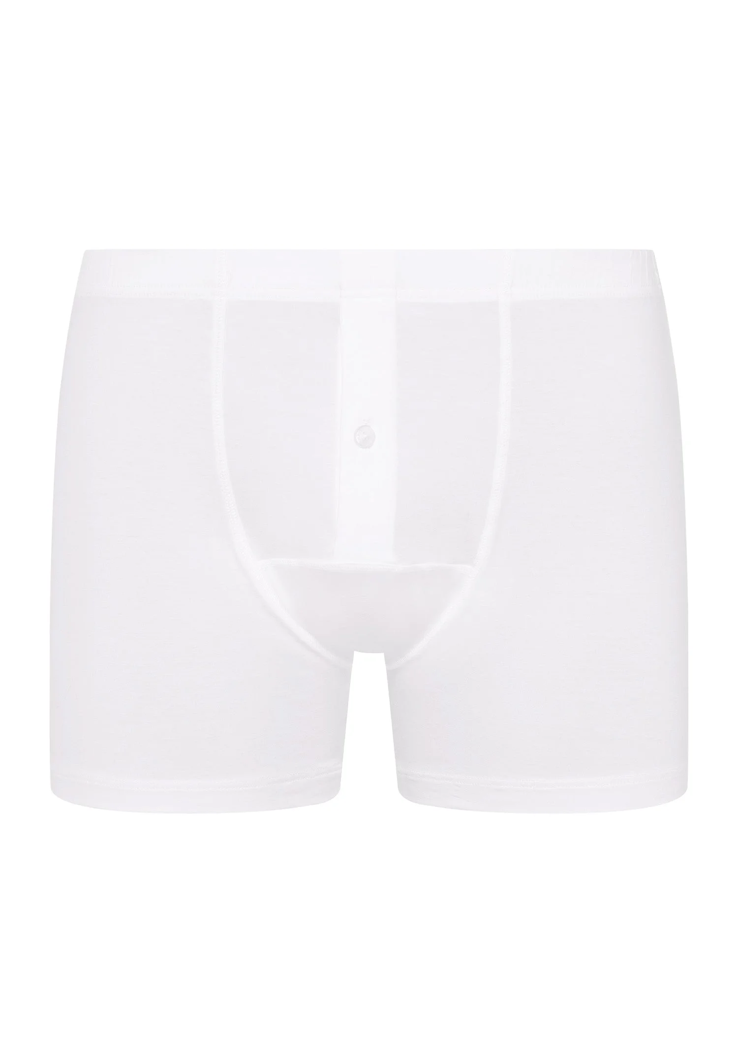 Cotton Sensation Long Leg Boxer Brief With Fly - 1