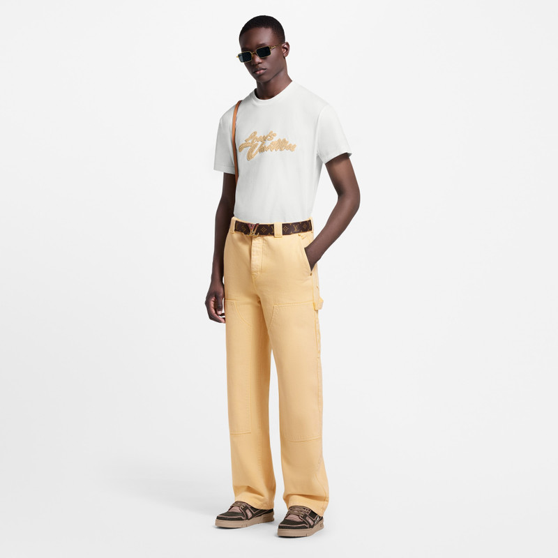 Louis Vuitton Embroidered Signature T-Shirt outlook