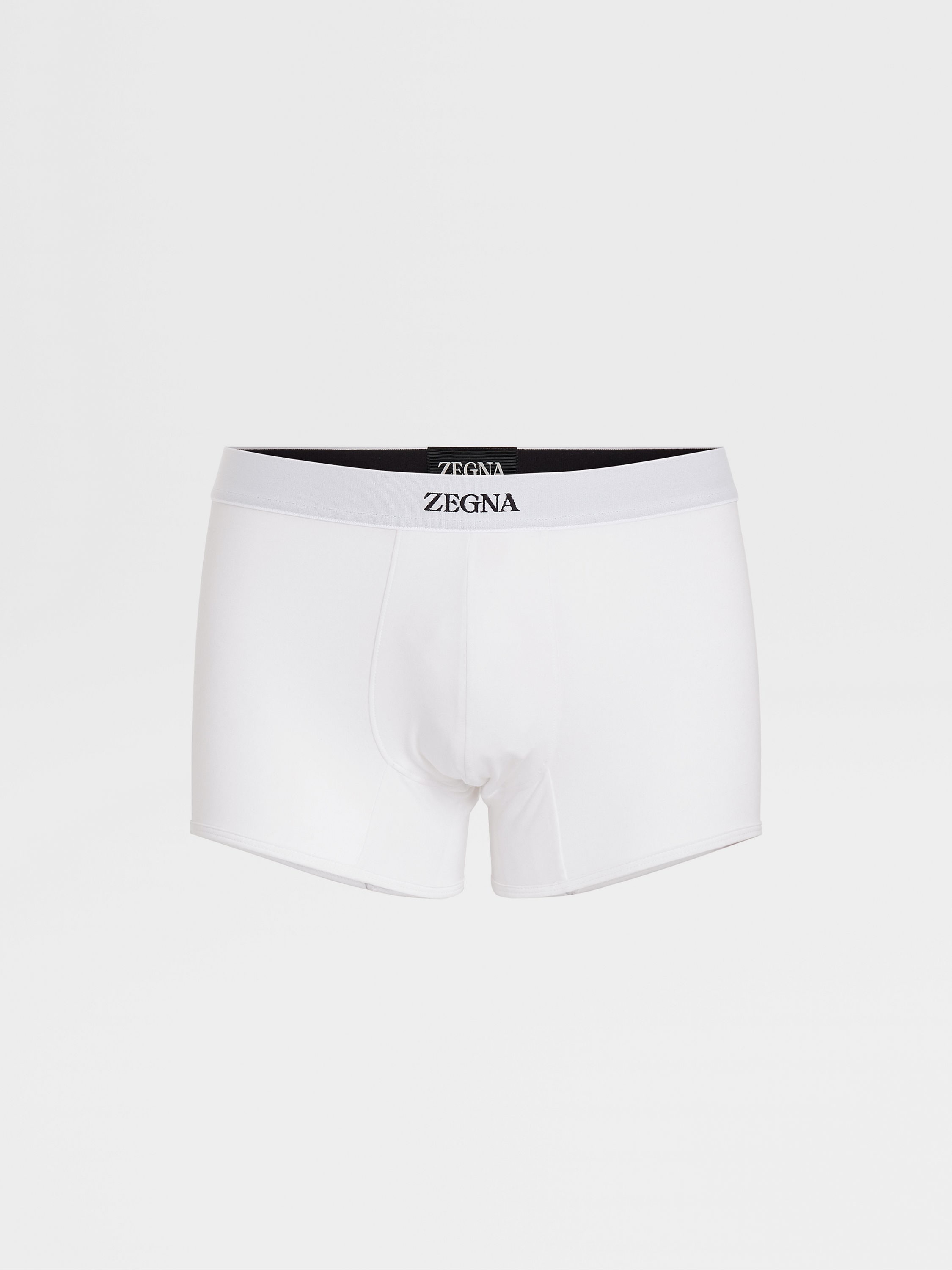 WHITE COTTON TRUNKS - 1