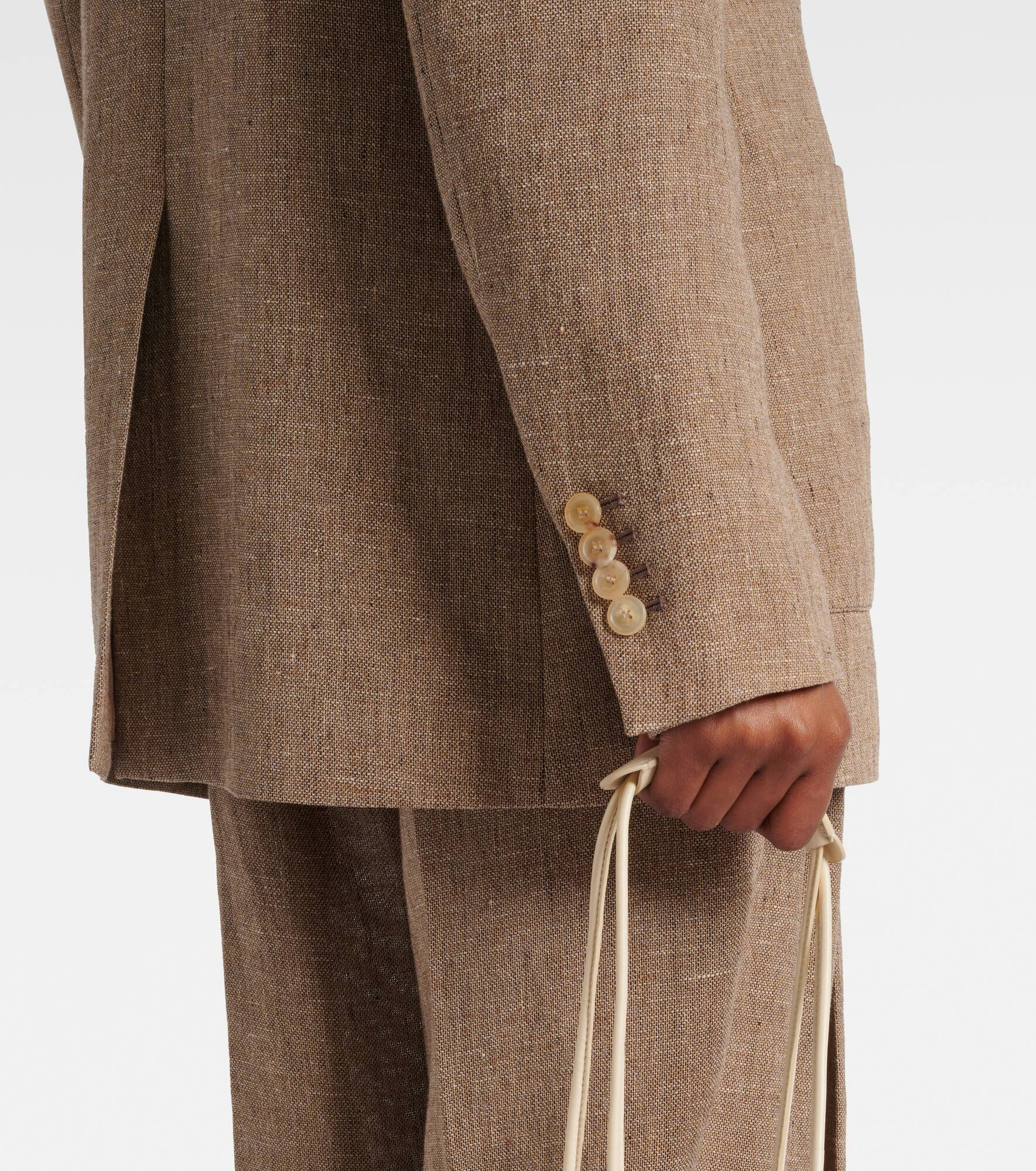 Linen blazer - 5