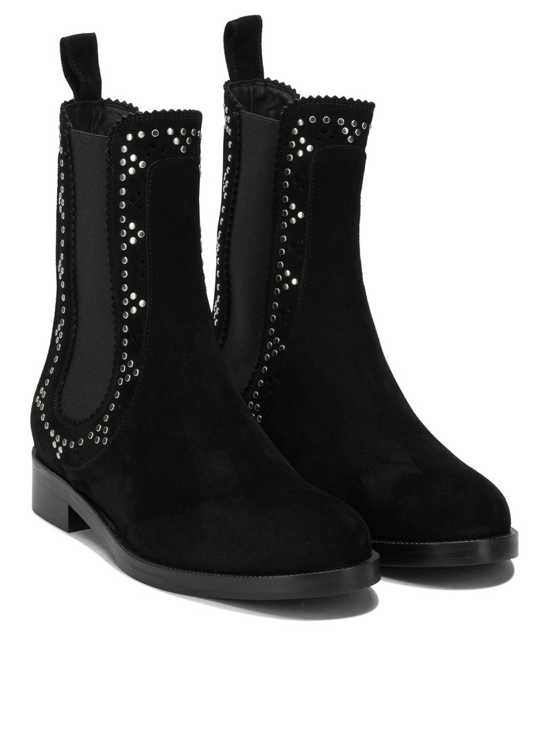 AQUAZZURA Skye 20 Mm Ankle Boots Black outlook