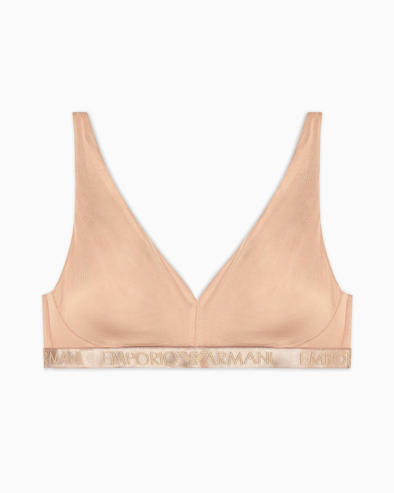 ICONIC MICROFIBRE BRALETTE WITH REMOVABLE CUPS 1