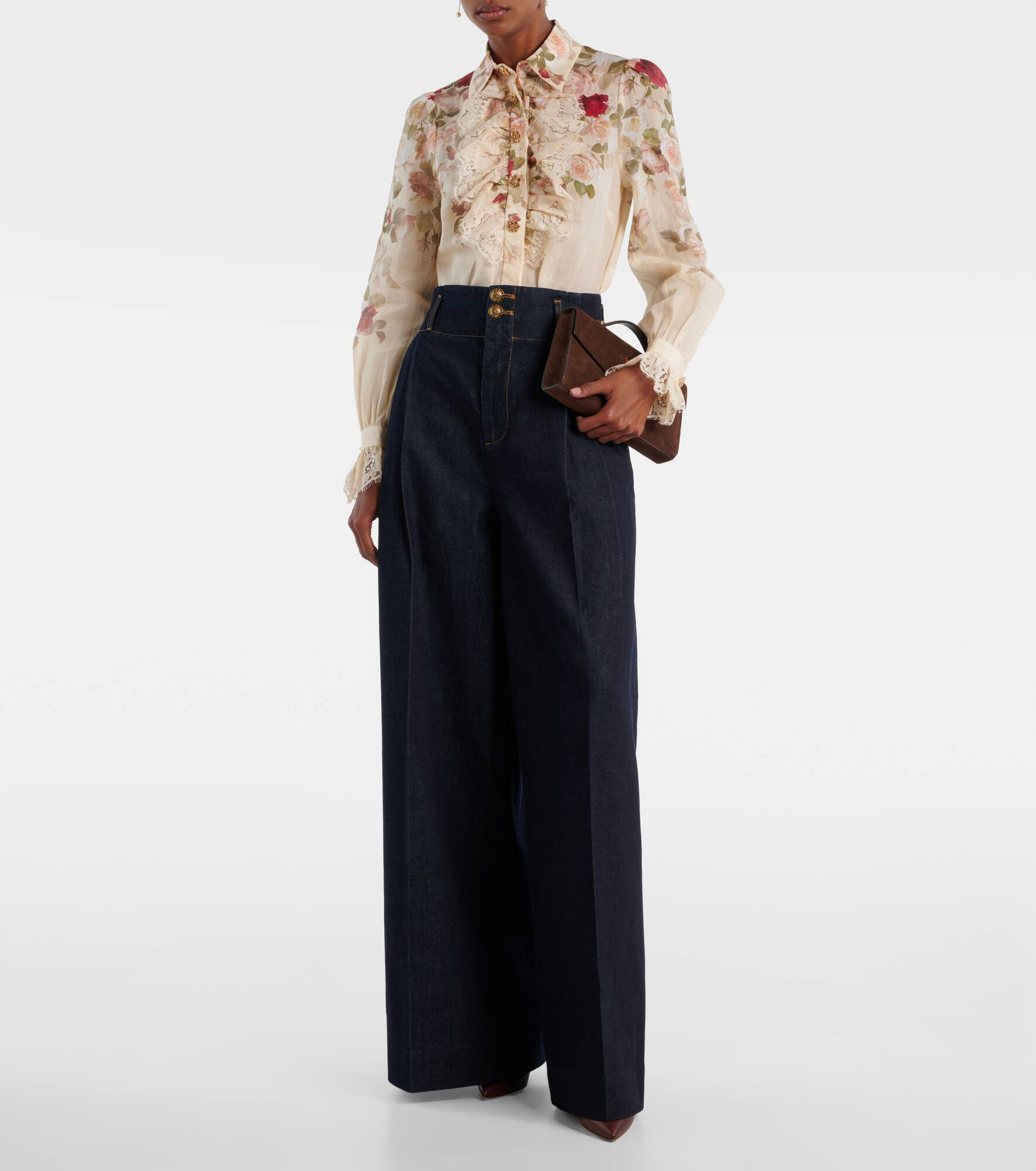 Hypnotic high-rise wide-leg jeans - 2