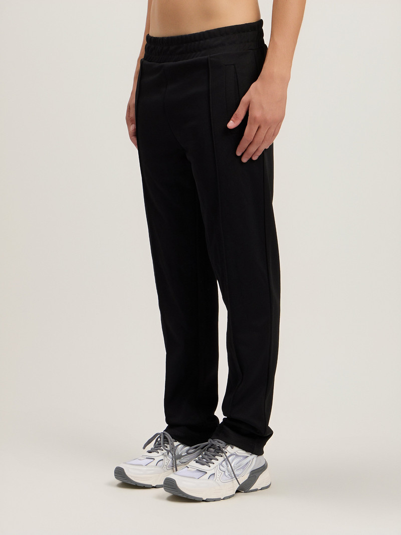 Back Curved Logo Track Pants 4