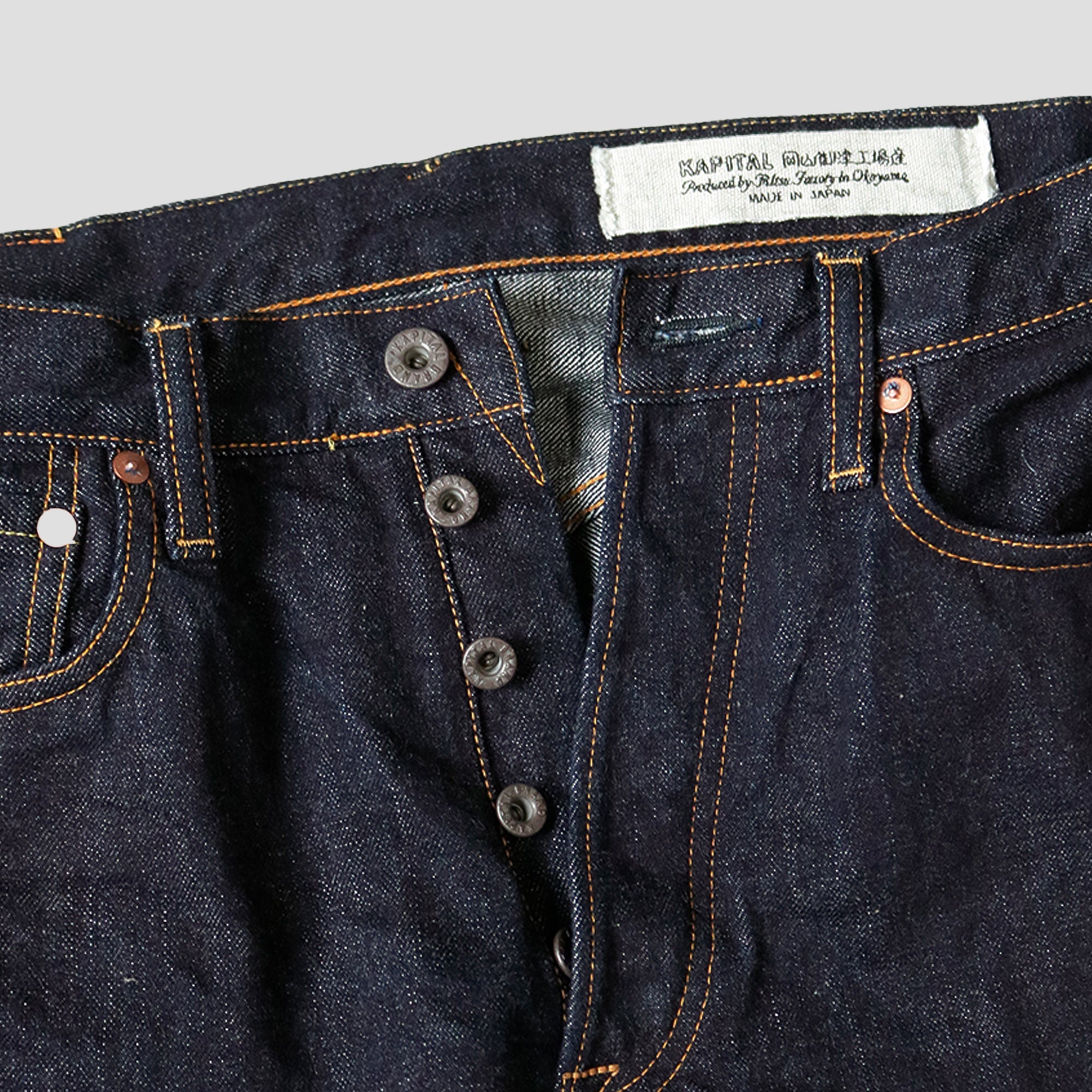 14oz 5P DENIM STRAIGHT JEANS - 3