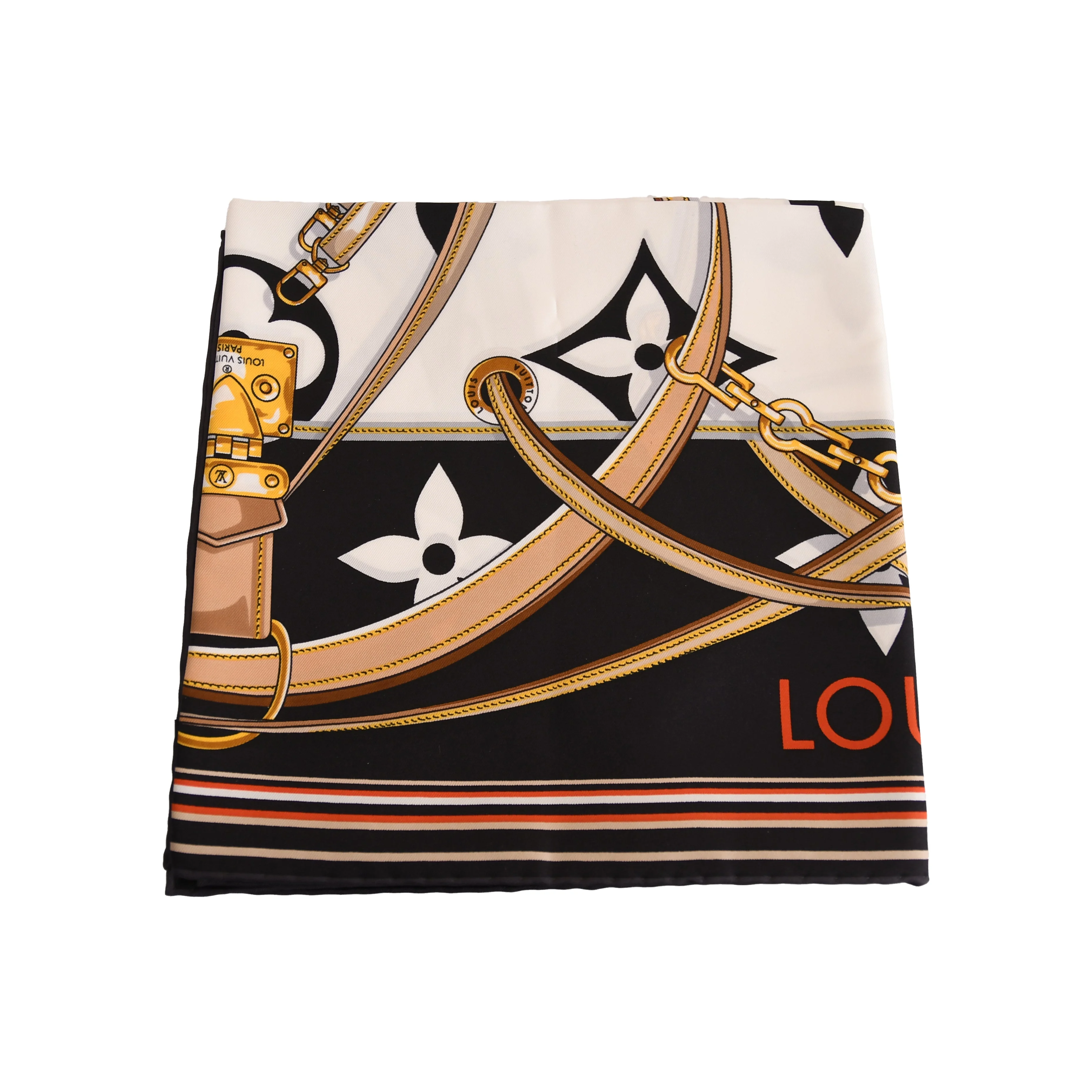 Louis Vuitton Ultimate Monogram Square 90cm Silk Scarf - 1