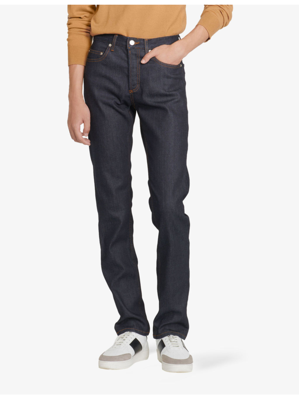 Regular-fit tapered jeans - 4