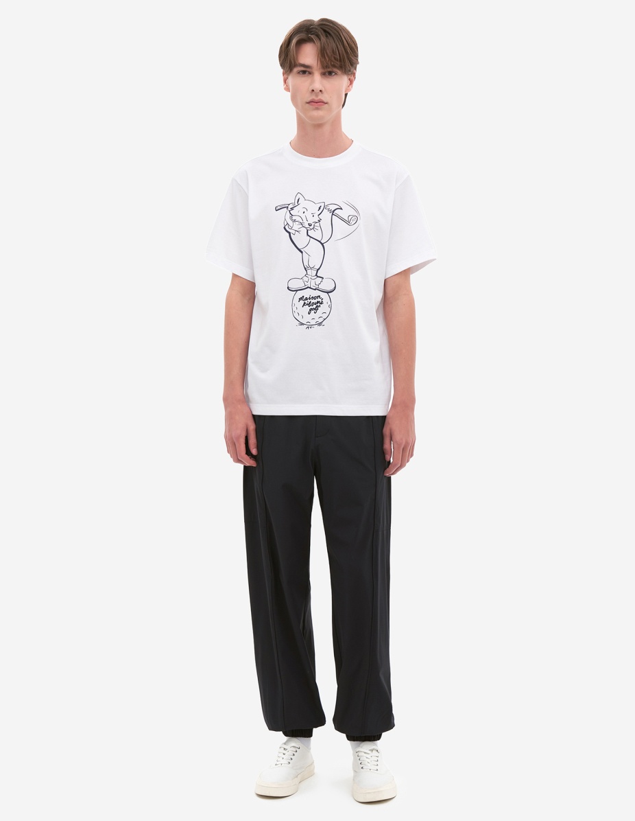 Men Swing Fox Print T-shirt - 2