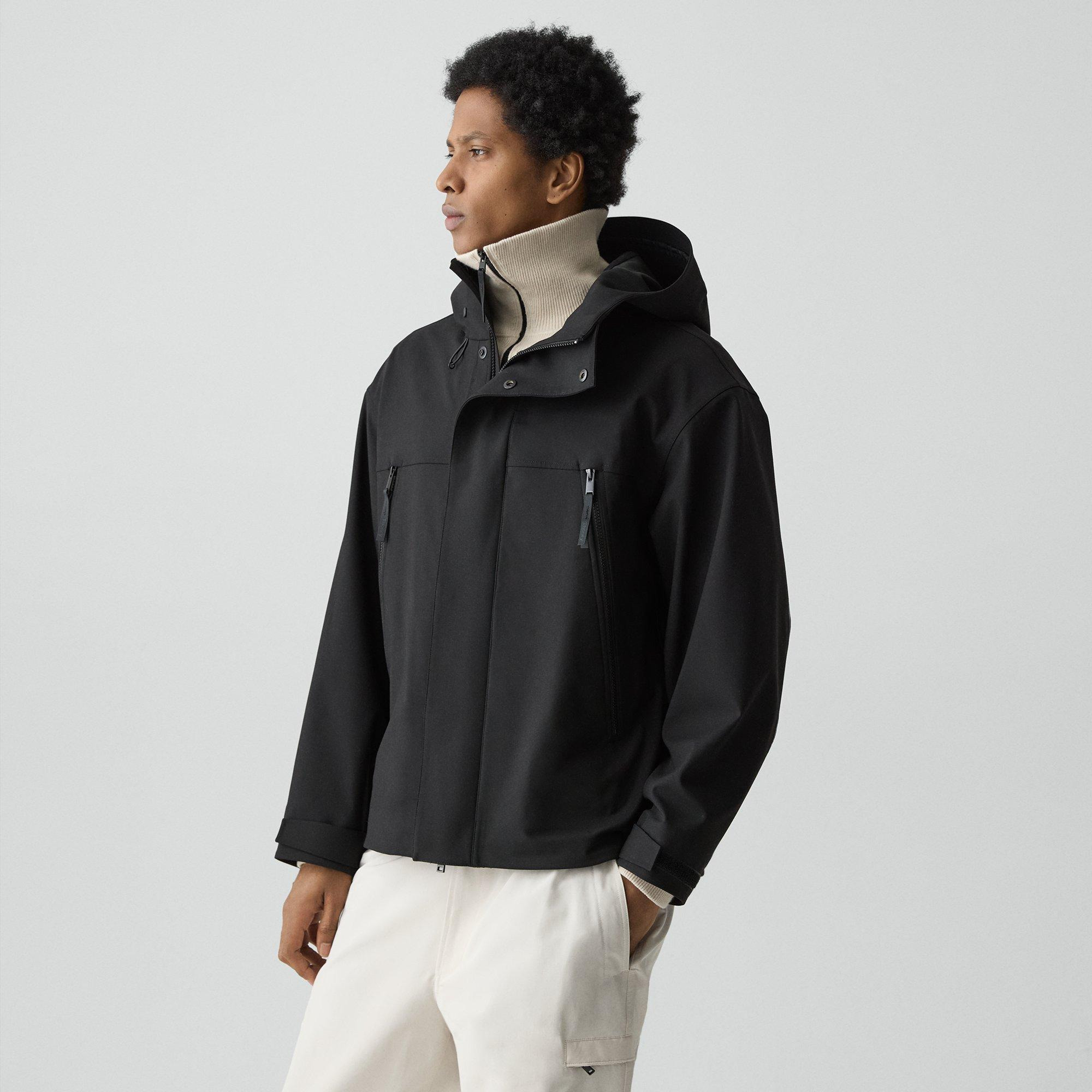 Hooded Jacket in Outer Shell - 3
