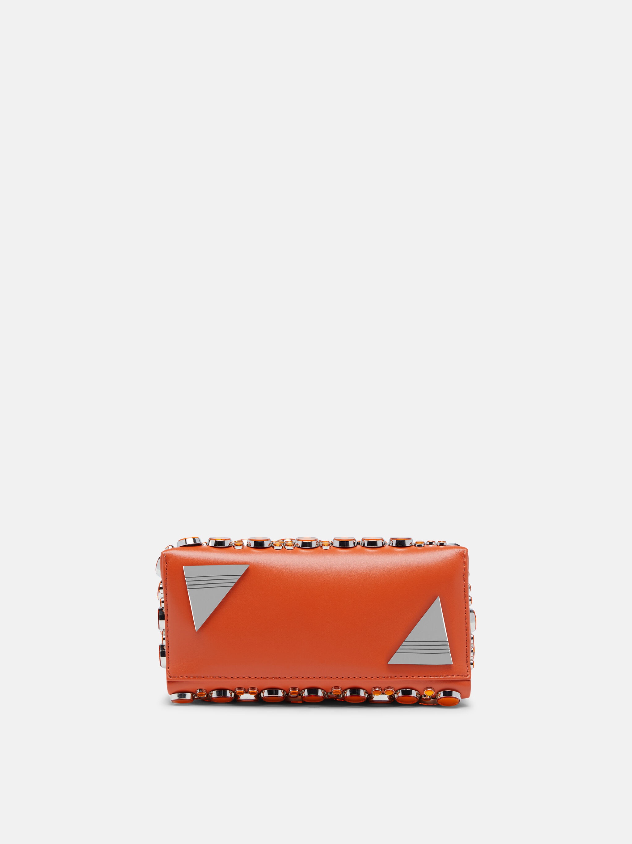 ''MIDNIGHT'' ORANGE MINI CLUTCH - 4