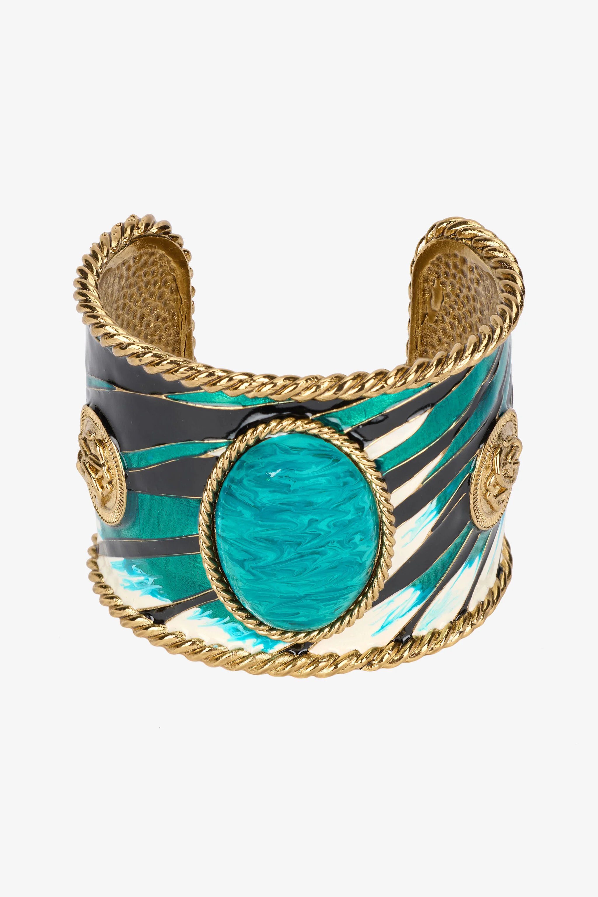 Ray Of Sea Print Cuff Bracelet - 1