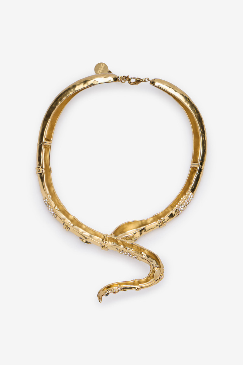 Snake-Shaped Choker Necklace 3
