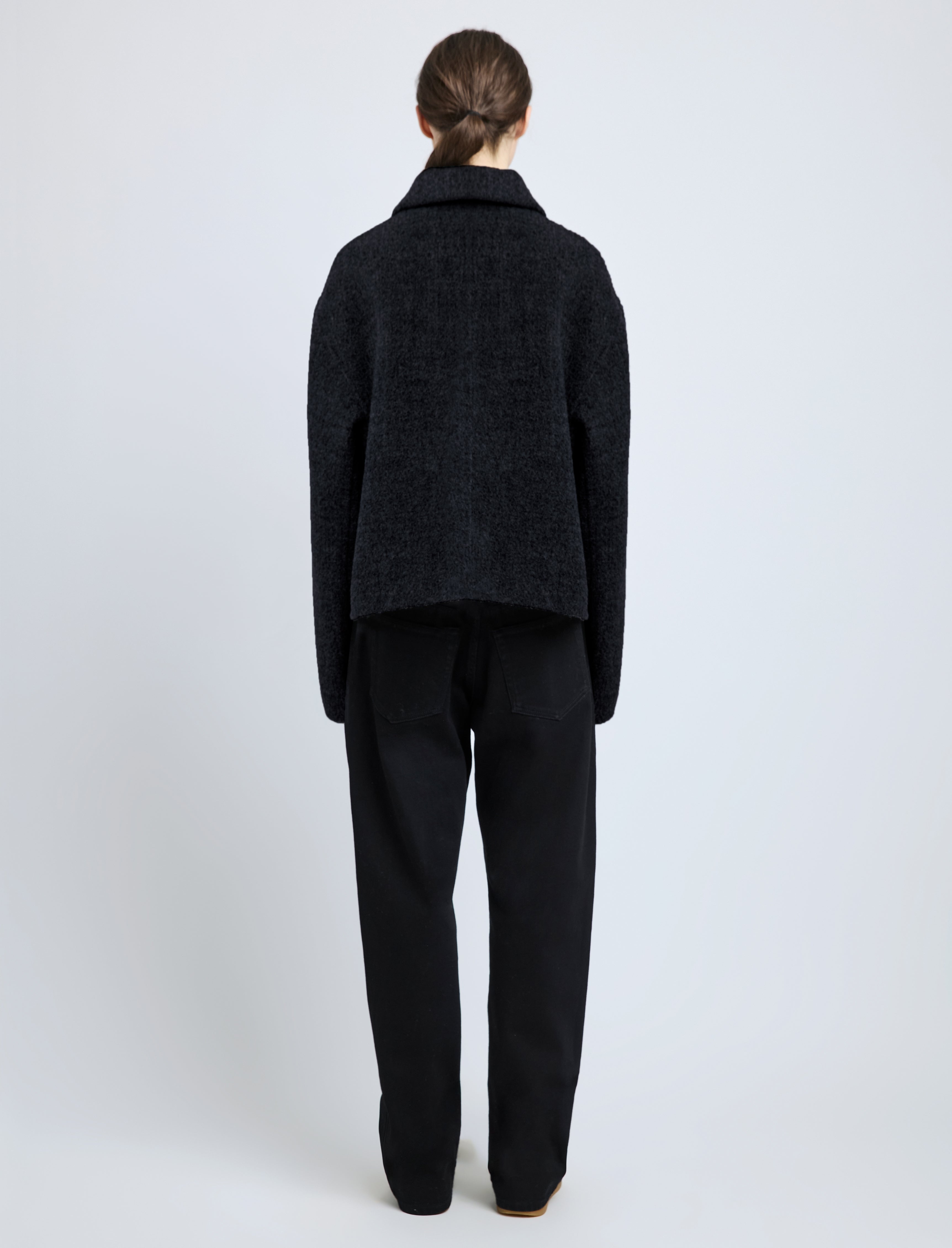 Darcy Jacket in Brushed Wool Cashmere - 5