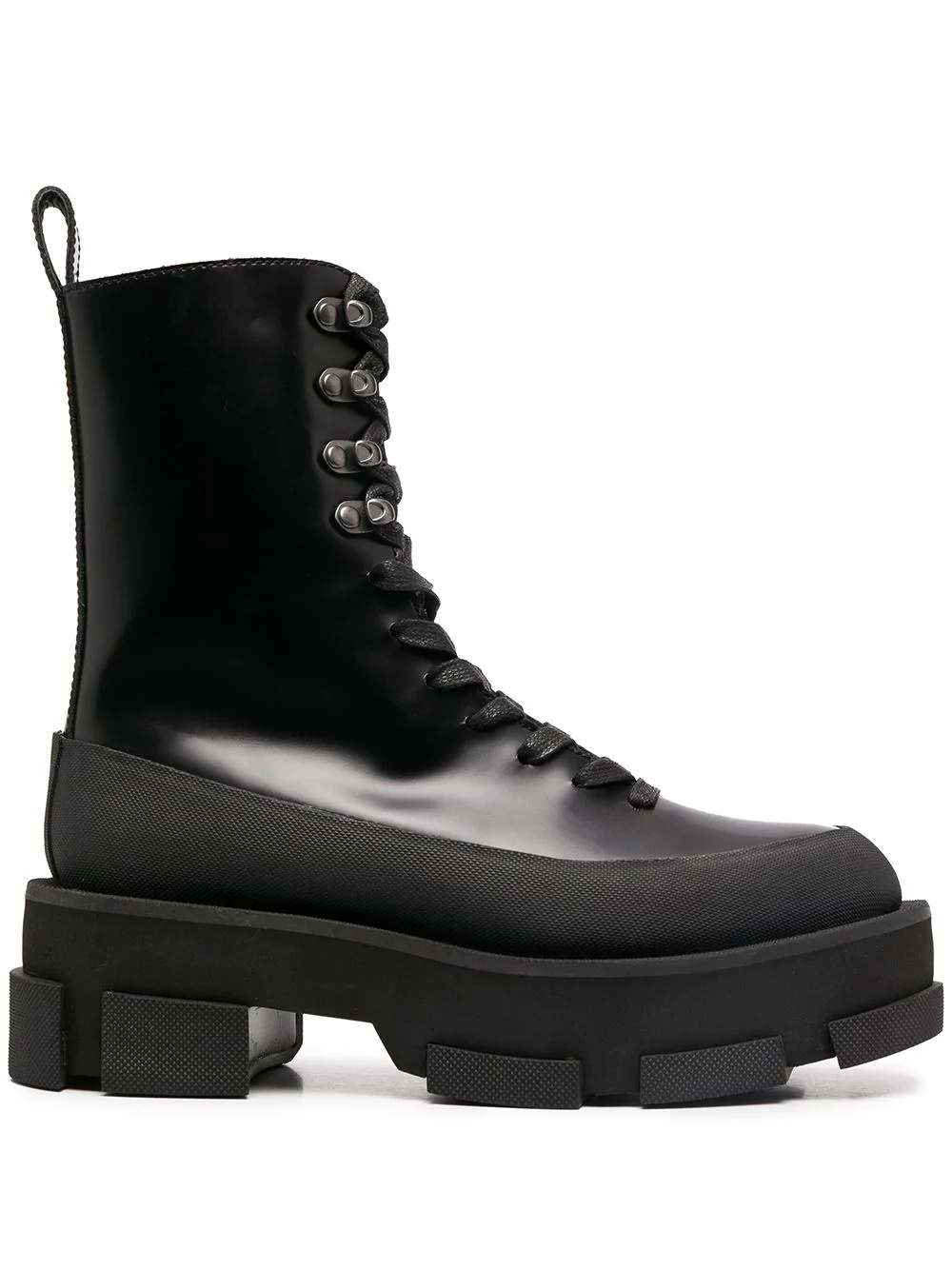 chunky combat boots - 1