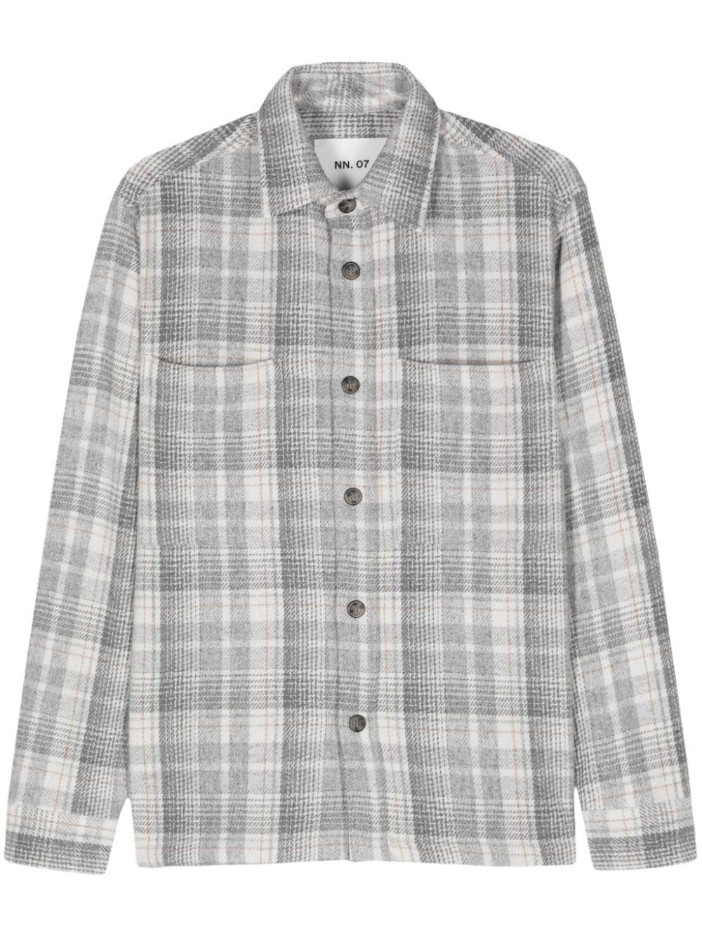 Frode check-pattern overshirt - 1