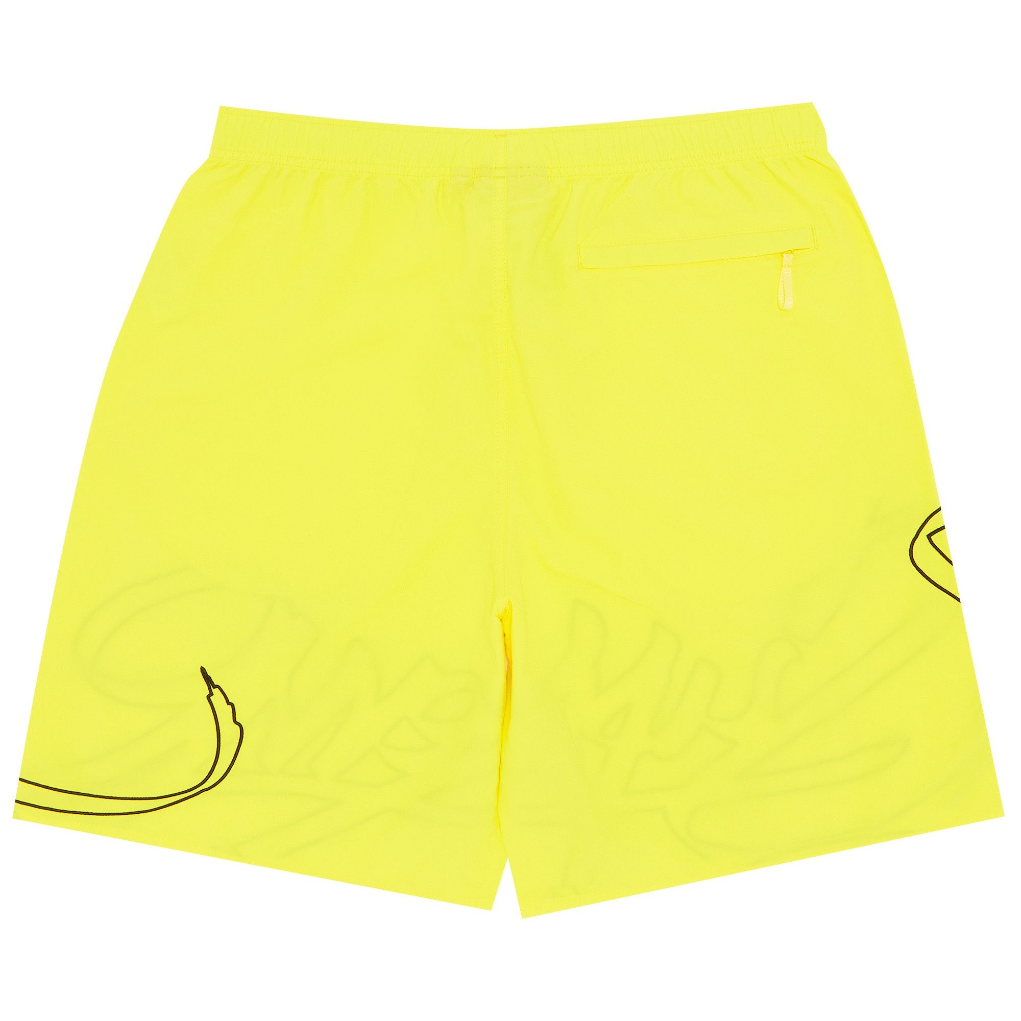 Supreme Tag Water Short 'Yellow' - 2