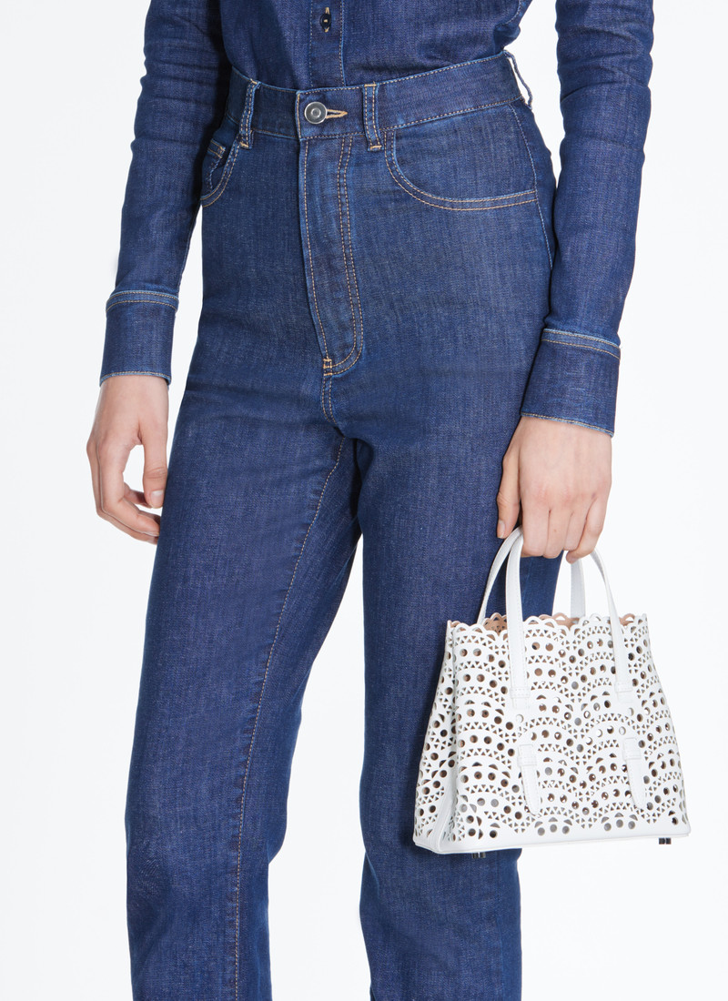 Alaïa MINA 20 BAG IN VIENNE WAVE CALFSKIN outlook