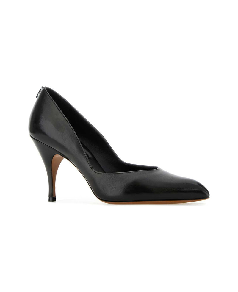 Miu Miu Black Leather Pumps outlook