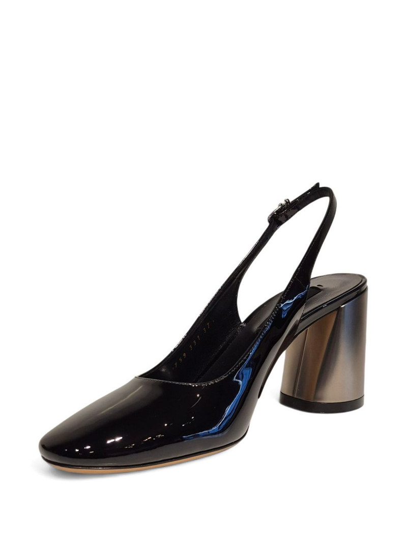 80mm block-heel slingback pumps 5