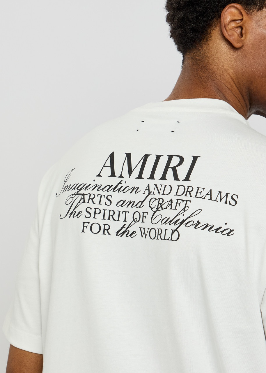 Amiri Spirit Logo Cotton T-shirt - 5