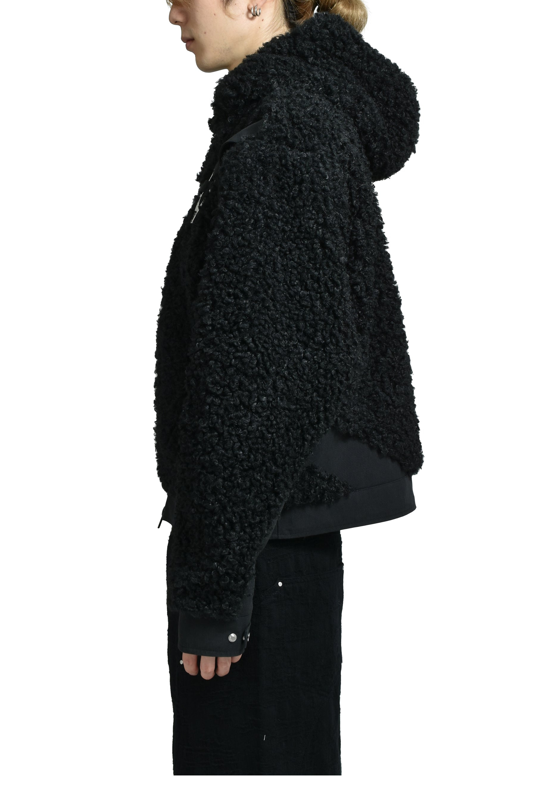 CHIAROSCURO FLEECE / BLK - 3