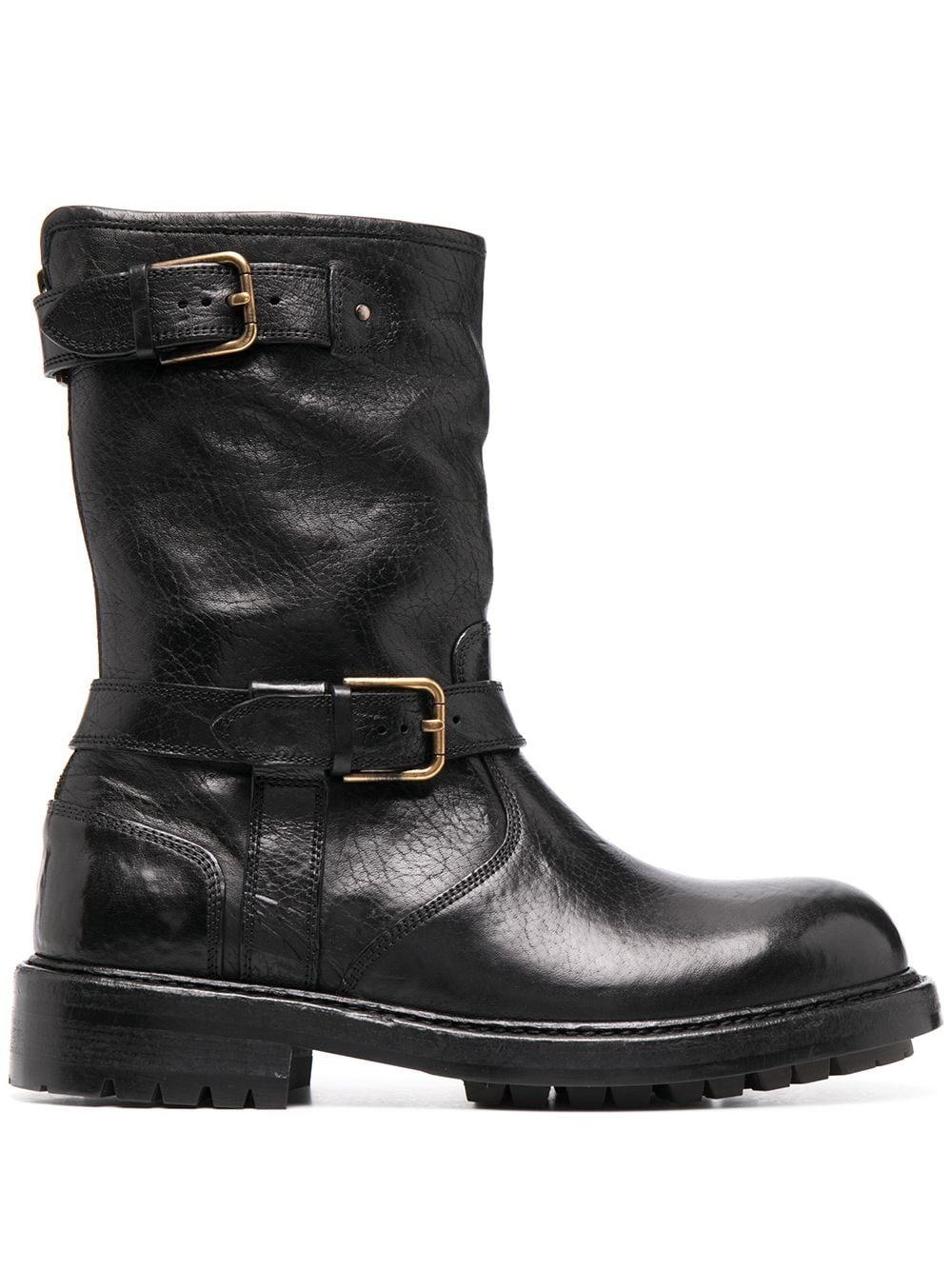 Horseride biker-style boots - 1