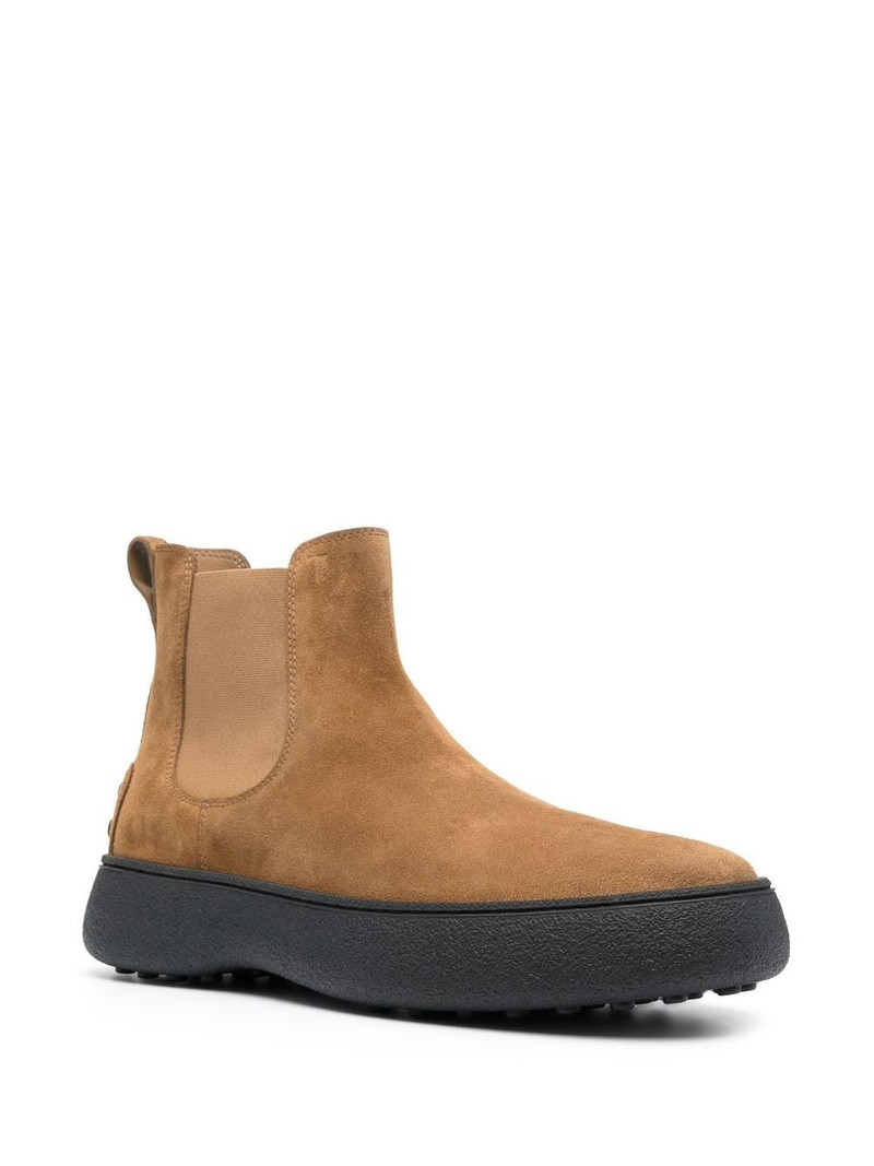 Tod's W.G. suede chelsea boots outlook