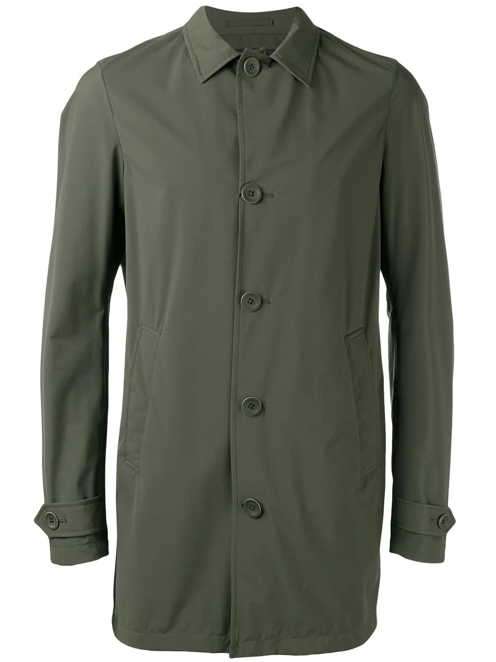 buttoned short coat - 1