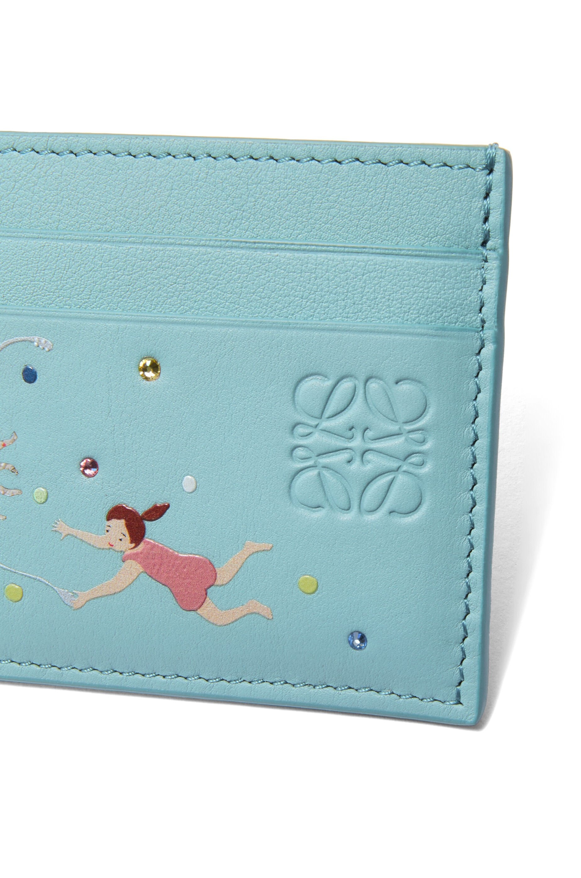 Squid plain cardholder in nappa calfskin - 4