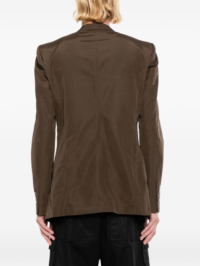 V-neck single-breasted blazer 4