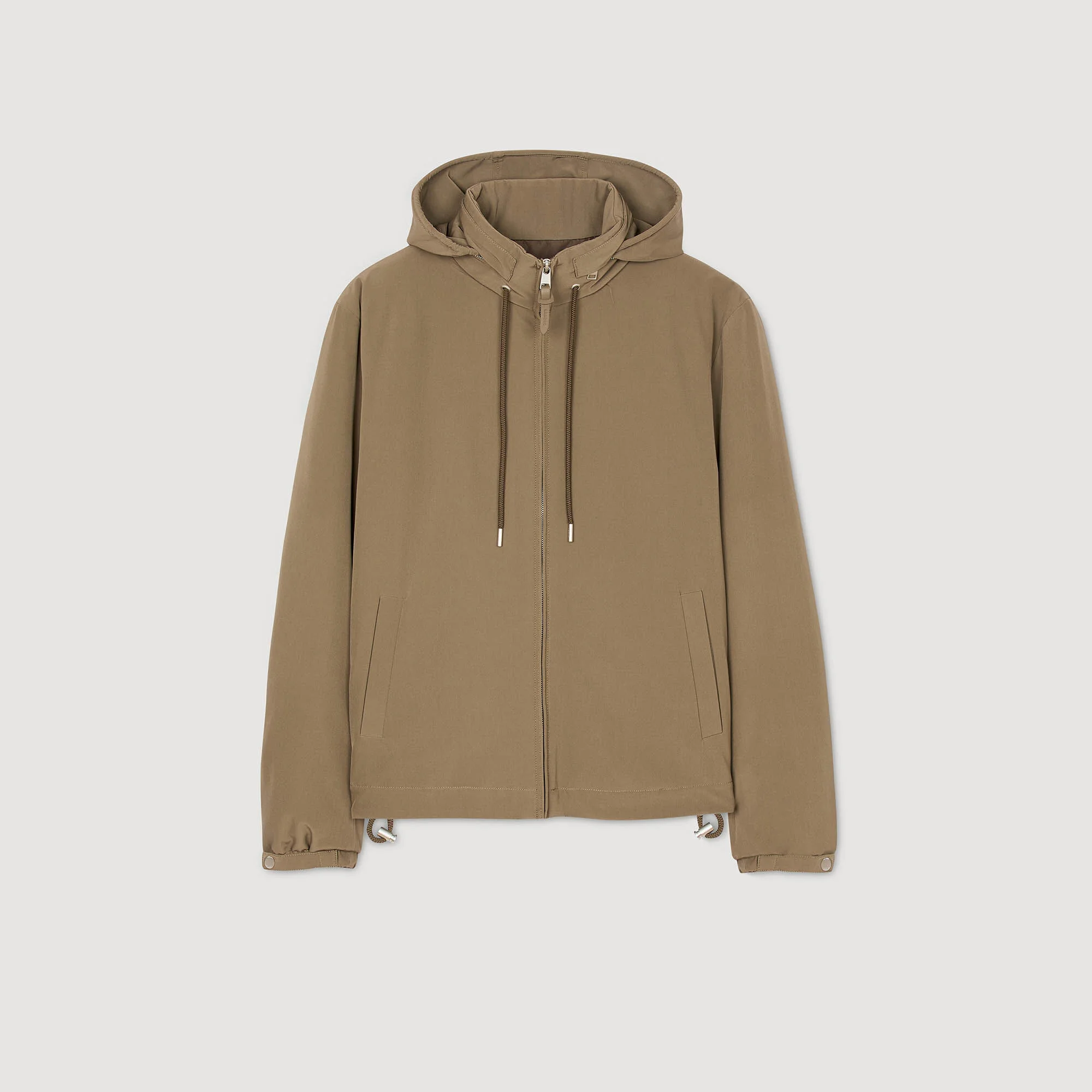 ZIP-UP HOODED JACKET - 1