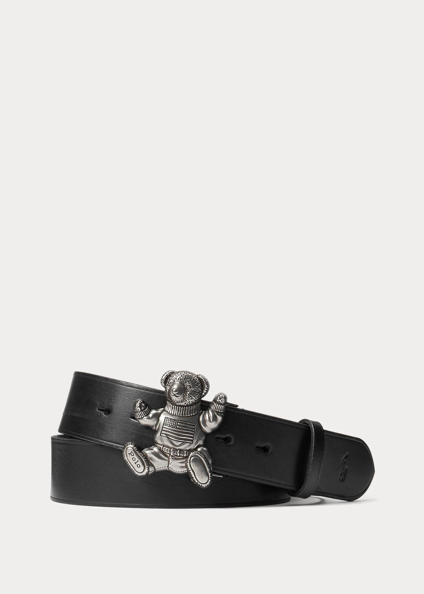 Polo Bear Leather Belt - 1