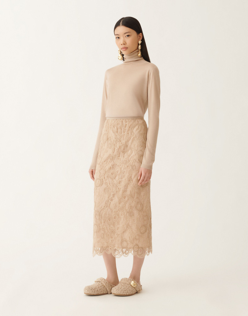 Macramé lace skirt 3
