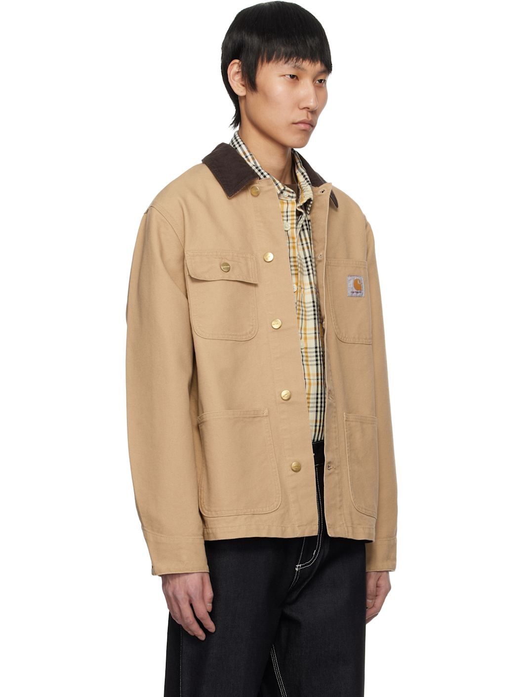 Beige Spring Michigan Chore Jacket - 2