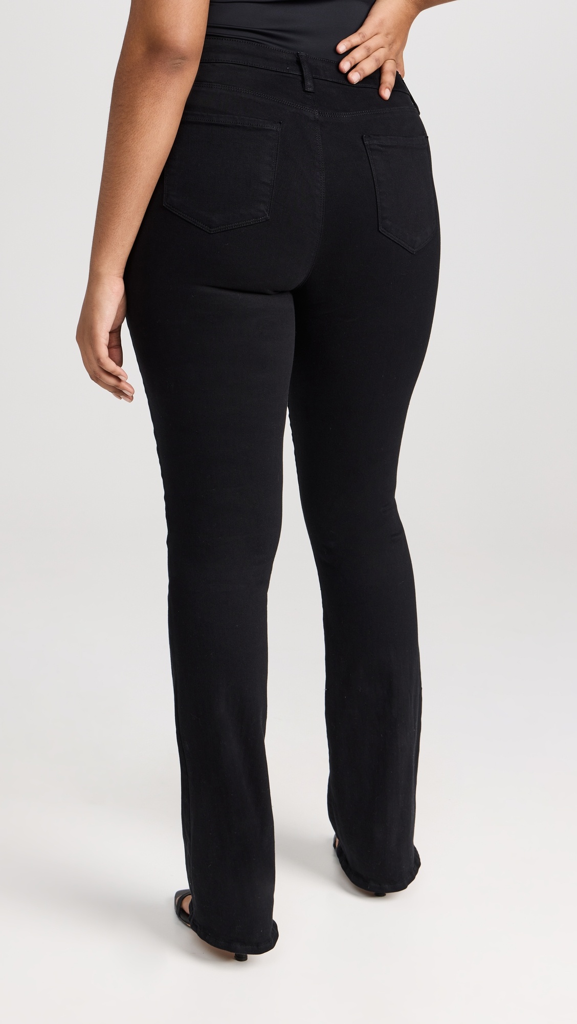 Selma High Rise Sleek Baby Boot Jeans - 9