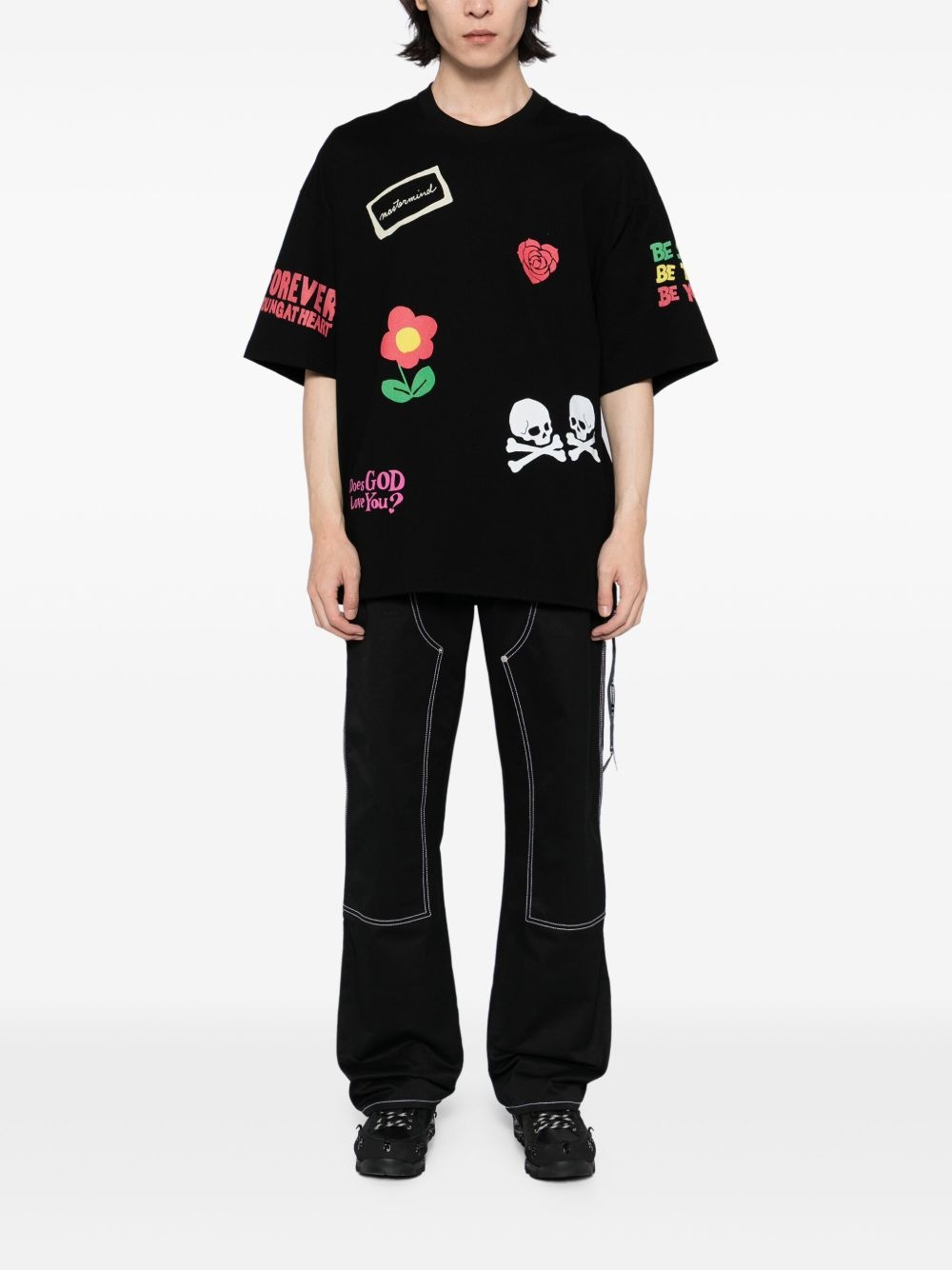 graphic-print T-shirt - 2