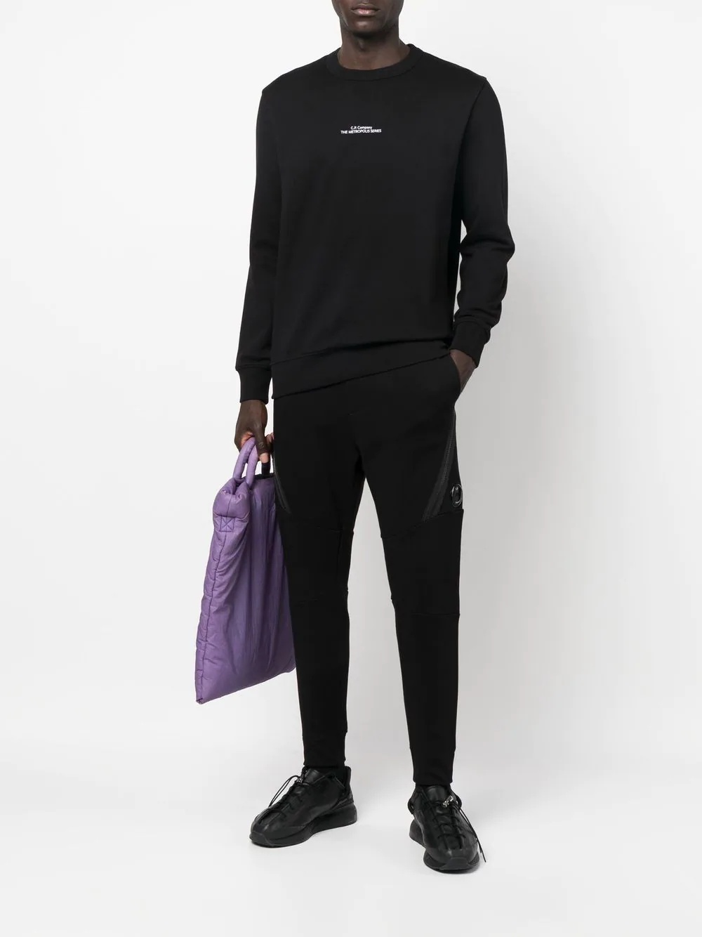 slim-cut track pants - 2