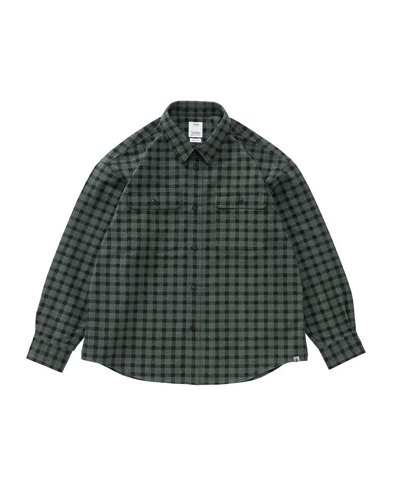 LANGER CHECK L/S GREEN - 1