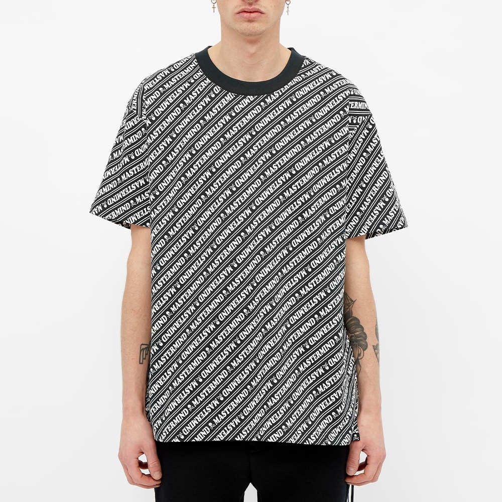 MASTERMIND WORLD All Over Print Tee - 4