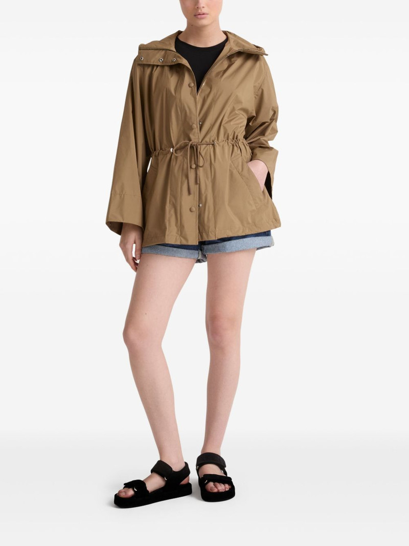 Yves Salomon hooded parka jacket outlook