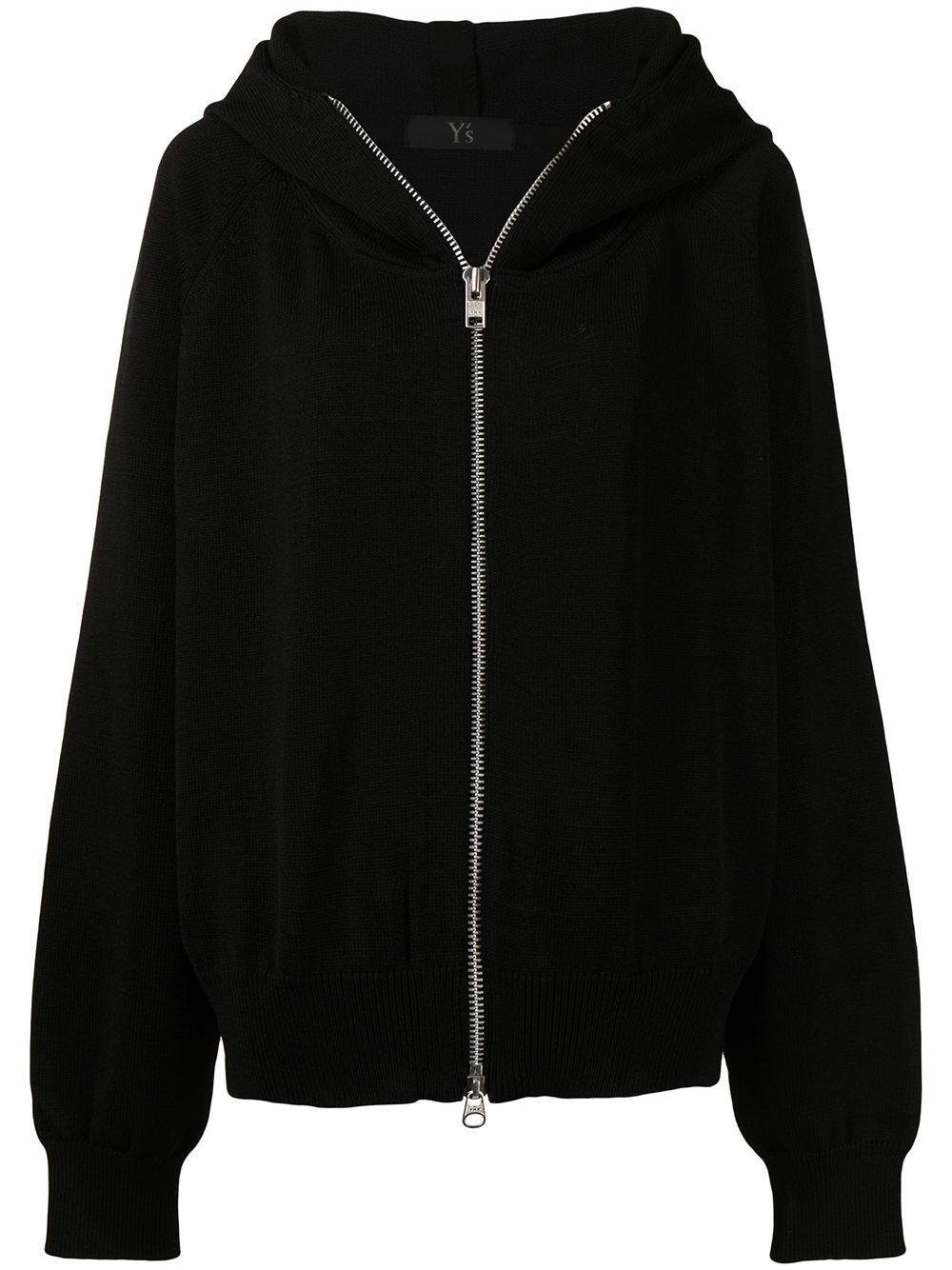 long-sleeved slouch hoodie - 1