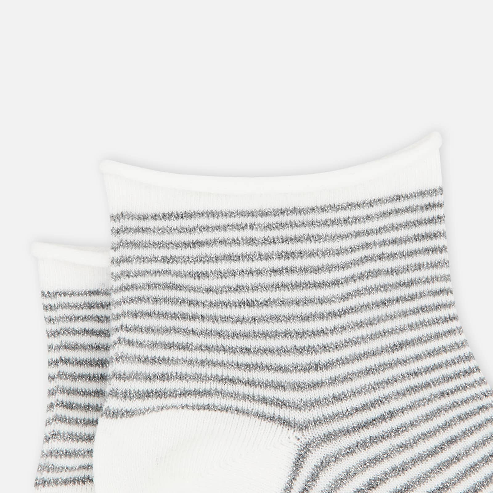 Socks White Silver - 2