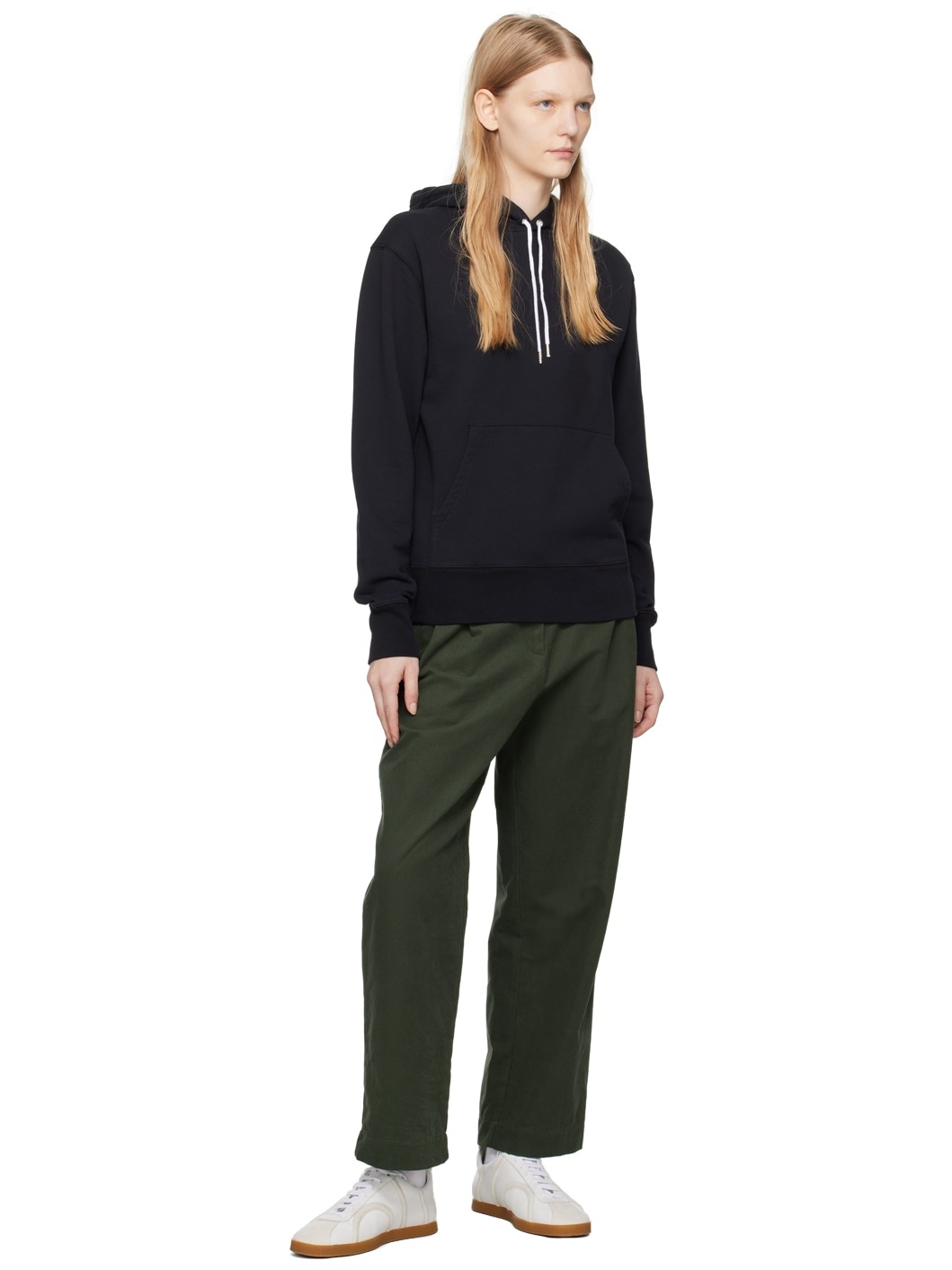 Black Fox Head Hoodie - 4