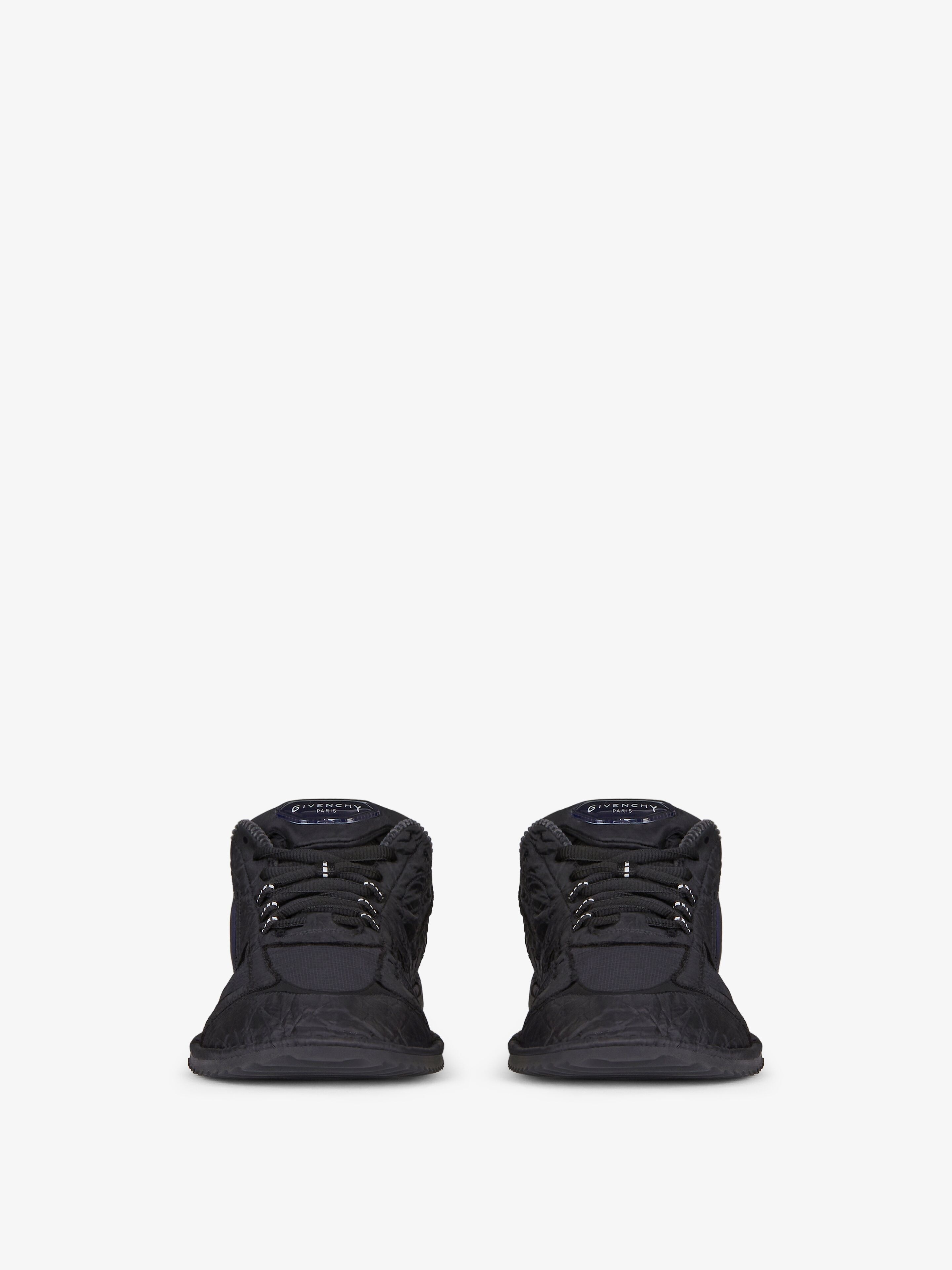 FLAT SNEAKERS IN SYNTHETIC FIBER - 2