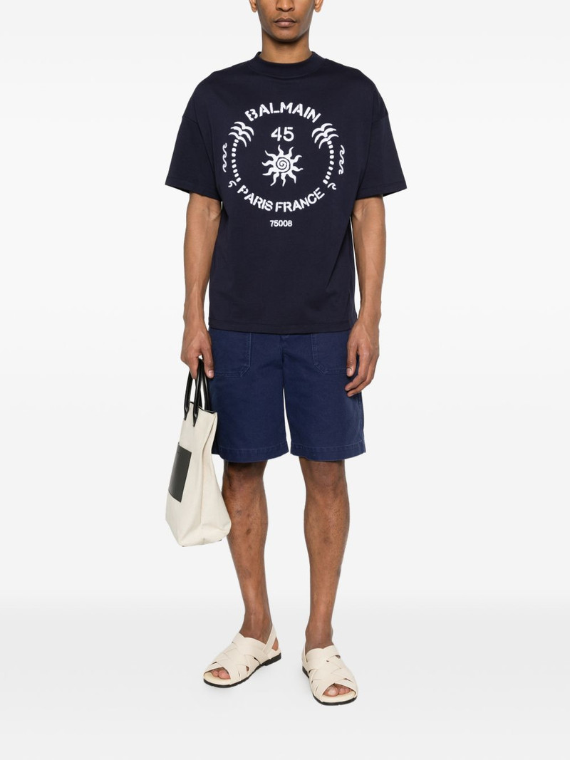 Balmain graphic-print T-shirt outlook