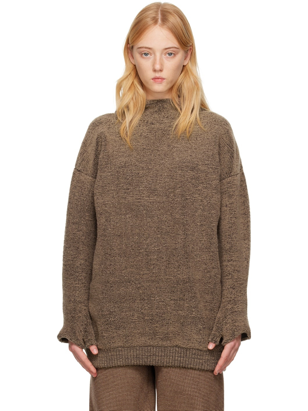 Brown Towel Hoodie - 1