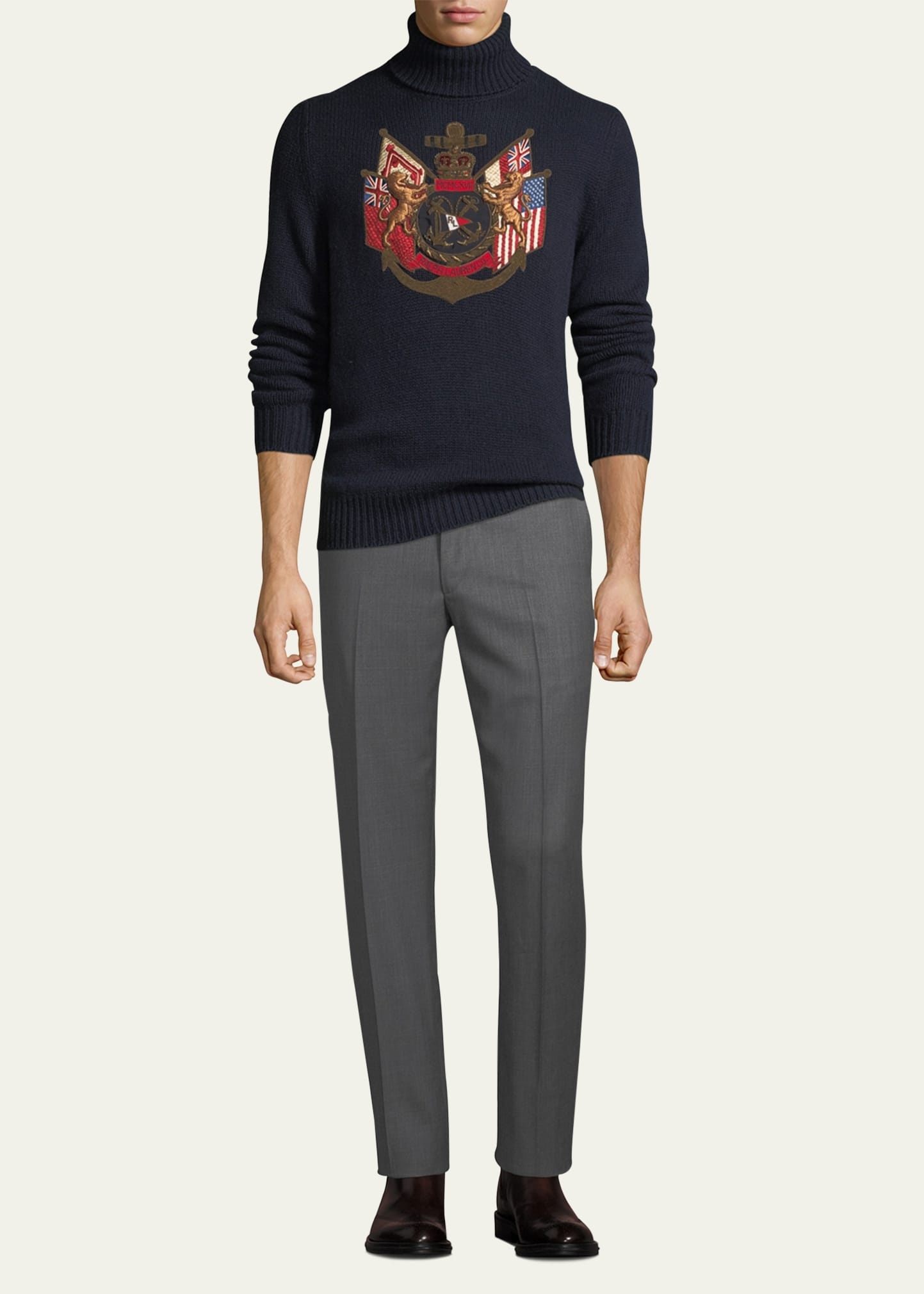 Men's Gregory Flat-Front Pants - 4