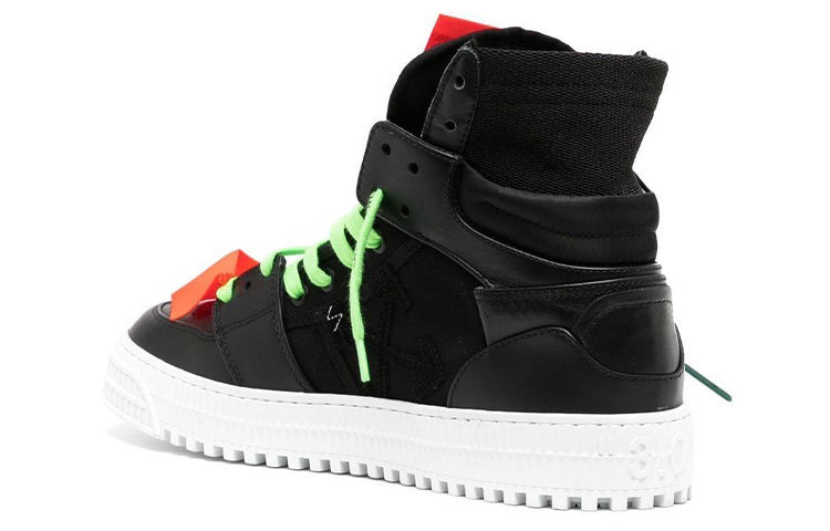 Off-White 3.0 Off-Court High 'Black Orange Green' OMIA065C99LEA0011020 - 4